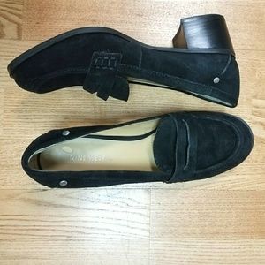 Nine West Kimmie Suede Loafers Sz 11